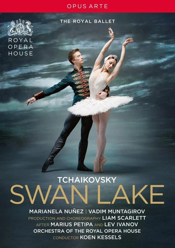 Tchaikovsky: Swan Lake [Marianela Nuñez; Vadim Muntagirov; Royal Opera House; Koen Kessels] [Opus Arte: OA1286D] [DVD] [NTSC]