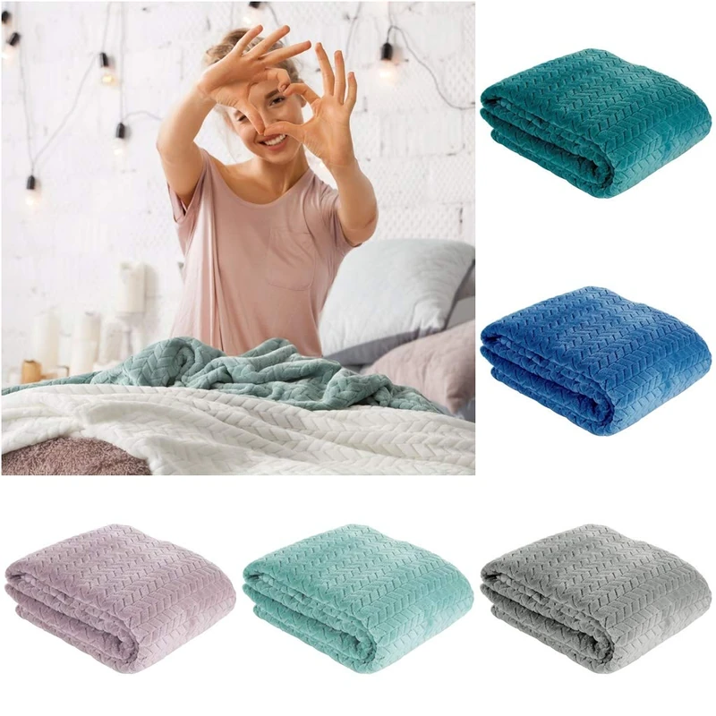 Design91 Cindy Blanket, Cuddly Blanket, Very Soft and Fluffy, Microfibre, 200 x 220 cm, Dark Blue