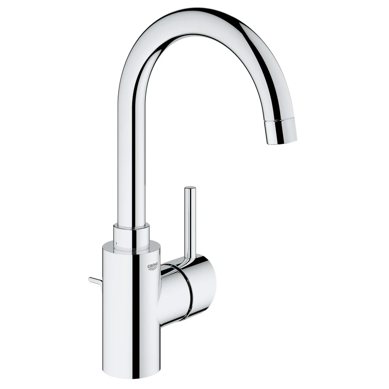 GROHE 32138002 Concetto Single-Handle Bathroom Faucet, Starlight Chrome