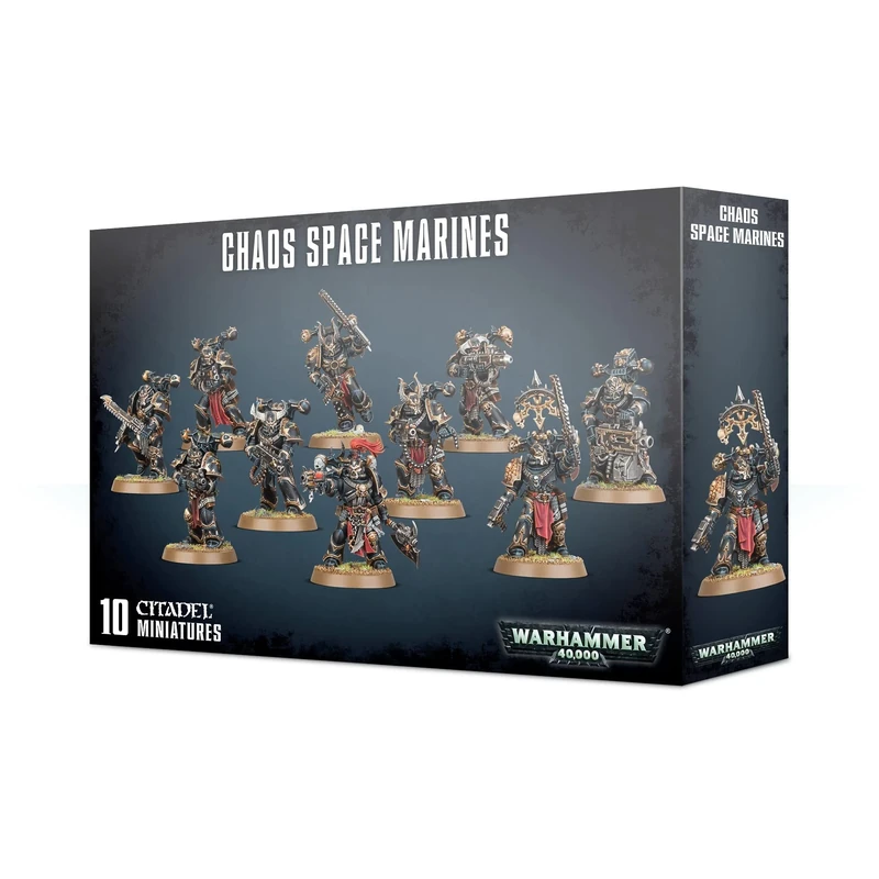 Games Workshop - Warhammer 40,000 - Chaos Space Marines [10 figures - 2019 edition]