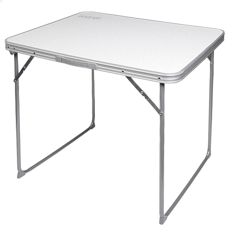 Aktive Camping Sport Folding Table 80 x 60 x 70 cm White