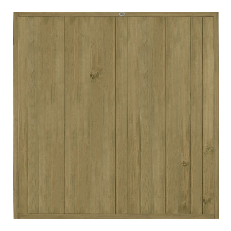 Forest Garden Forest Fence, Vertical T&G Panel, 6ft (Pack of 5)