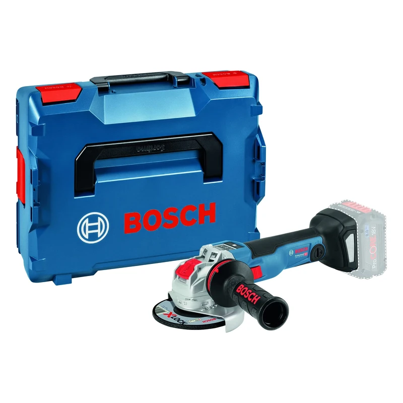Bosch Professional 18V System Akku Winkelschleifer GWX 18V-10 SC (mit X-LOCK-Aufnahme, Leerlaufdrehzahl: 4.500 - 9.000 min-1, Scheiben-Ø: 125mm, ohne Akkus und Ladegerät, in L-BOXX)