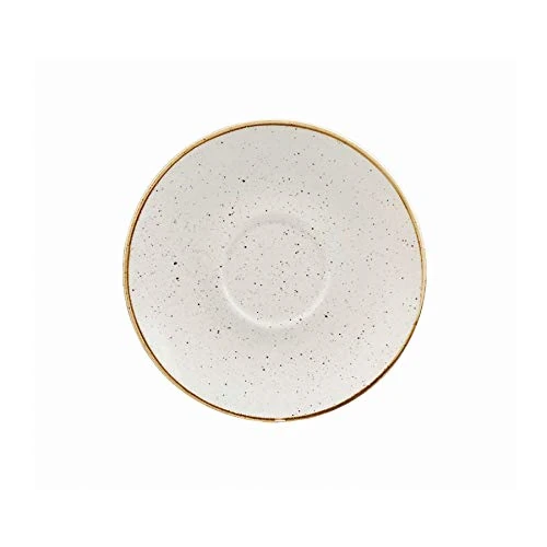 Churchill BH048 Stonecast White Cappuccino Saucer 6.25 inch