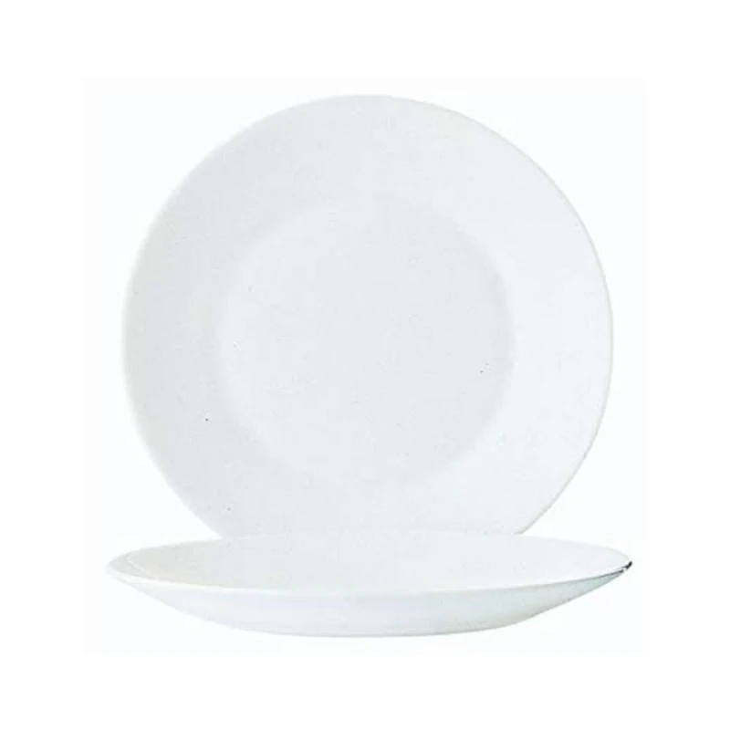 Arcoroc B1365 Plain White Opalware Plate 19cm