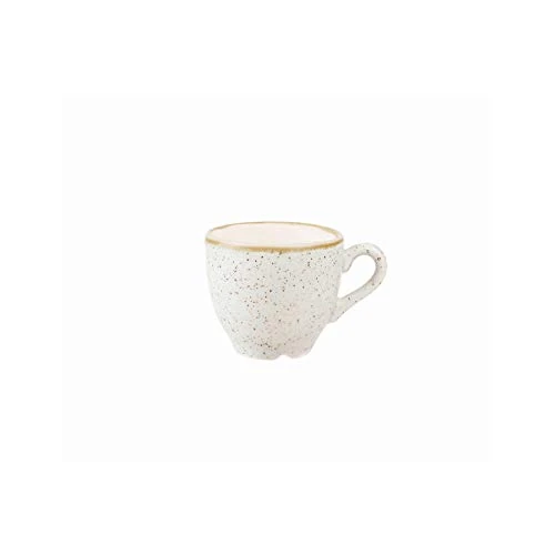 Churchill BH047 Stonecast White Espresso Cup 3oz