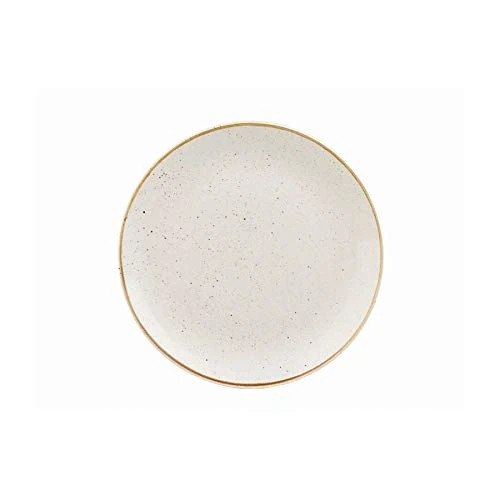 Churchill BH027 Stonecast White Evolve Coupe Plate 8.67 inch