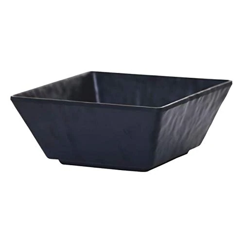 Mirage Martello Black 24cm Square Bowl 3l