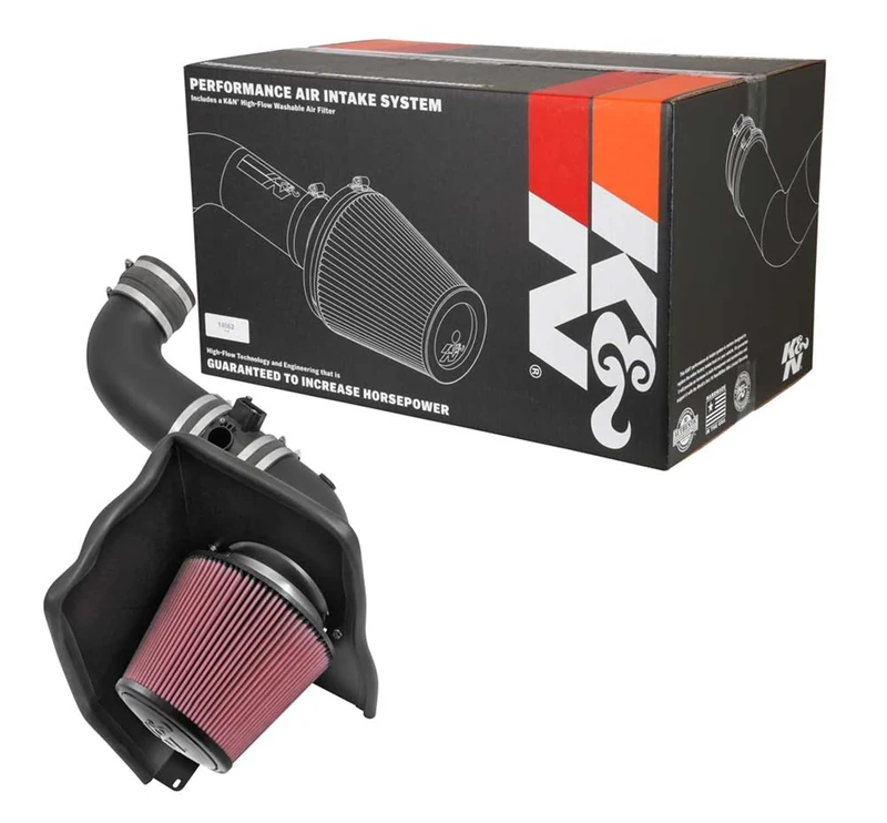 K&N Cold Air Intake Kit: High Performance, Guaranteed to Increase Horsepower: 50-State Legal: 2015 CHEVROLET/GMC (Silverado 2500 HD, Silverado 3500 HD, Sierra 2500 HD, Sierra 3500 HD)57-3087