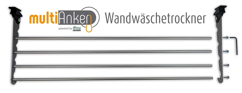 multiAnker Tumble Dryer, Stainless Steel, Black, One Size