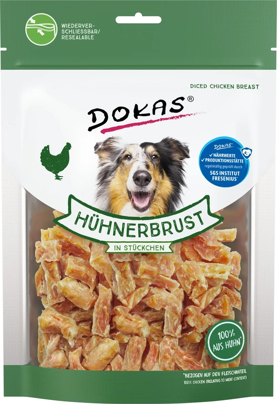 DOKAS Gluten-free premium snack in practical size for dogs - ideal for training