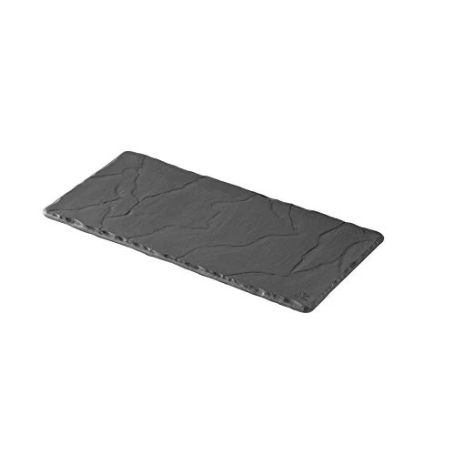 Revol BB338 Basalt Trays Rectangular Slate Effect 12 x 25cm