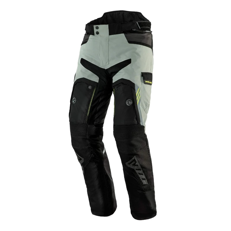 Textile Pants Rebelhorn Patrol Grey/Black/Flo Yellow Xs