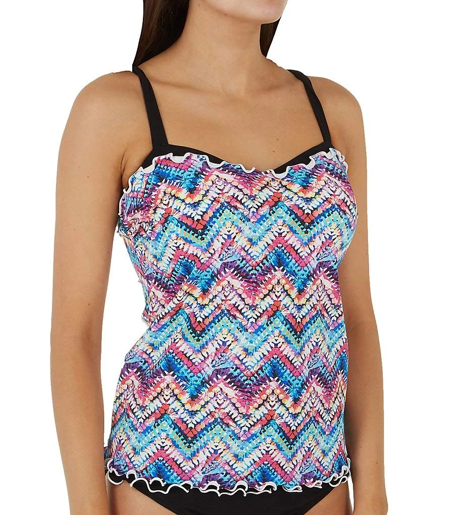 Profile by Gottex Fantasia Underwire Tankini Swim Top (9391D18)