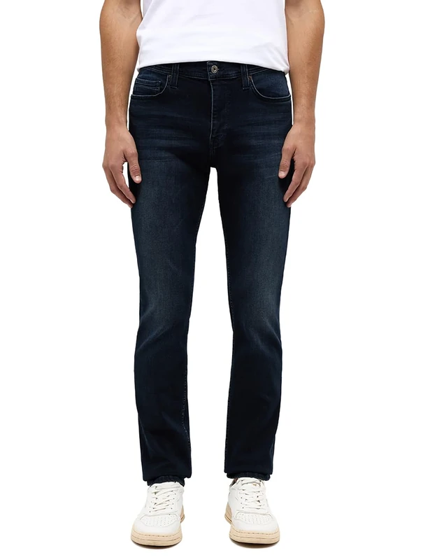 MUSTANG Men's Vegas Slim Jeans, Blue, 28 W/32 L