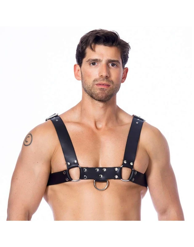 Bondage Play Cross Leather Harness â€“ 100 g