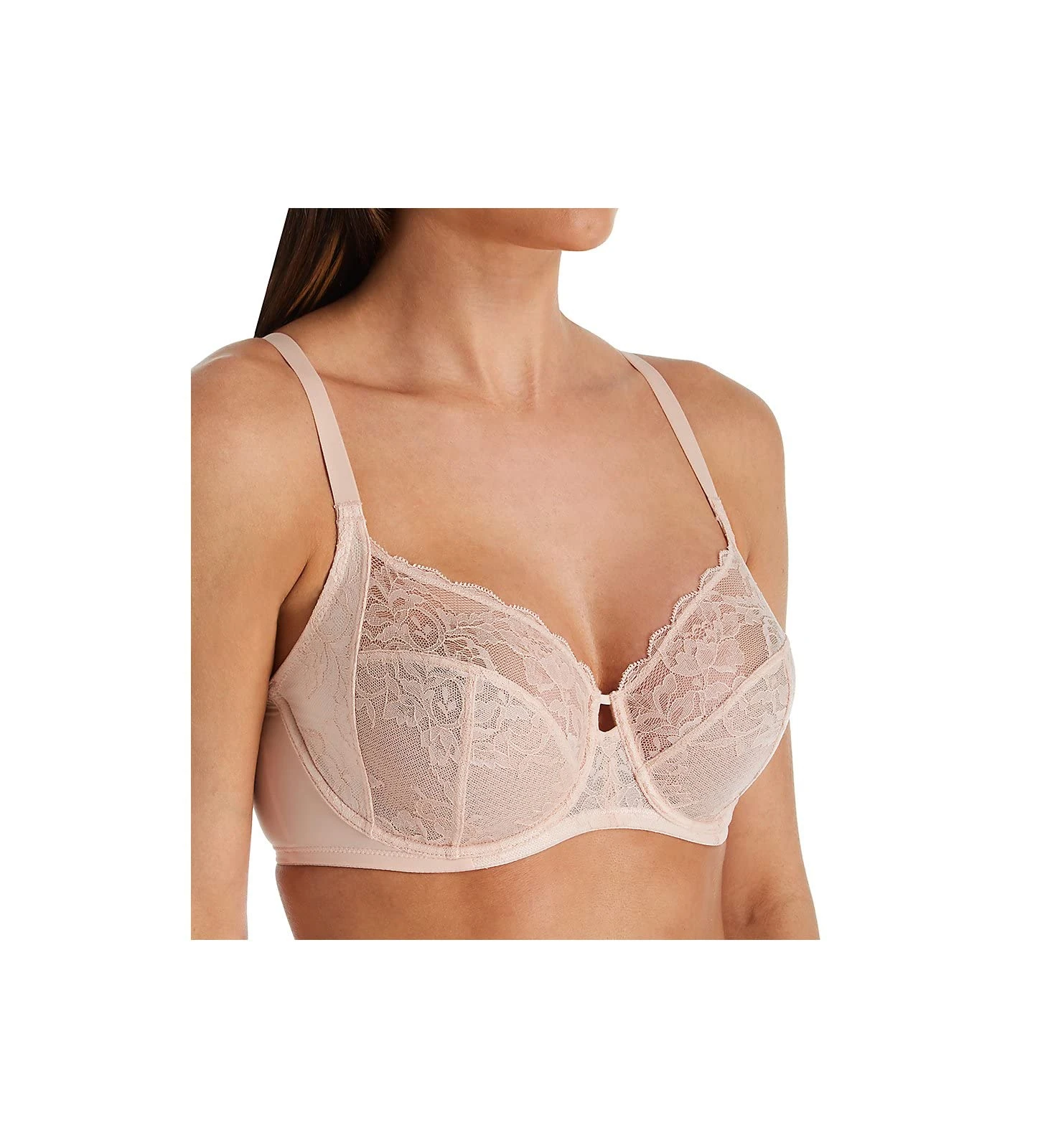 Natori Women's Statement: Full Figure Uw Coverage Bra, Cameo Rose/Cashmere, 30C