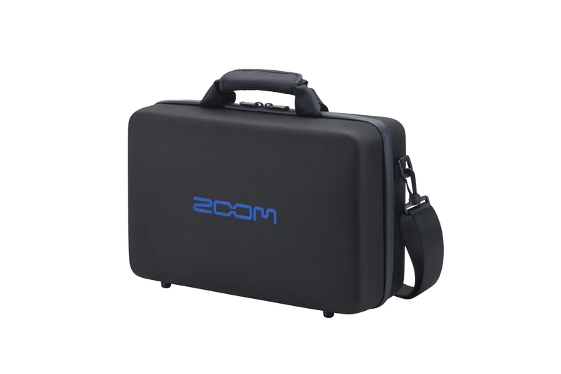 ZOOM CBR-16 Carrying Case for R16 / R24 Recorder Interface Controller / V6 Vocal Processor | Robust transport protection for mobile audio applications, black with blue interior