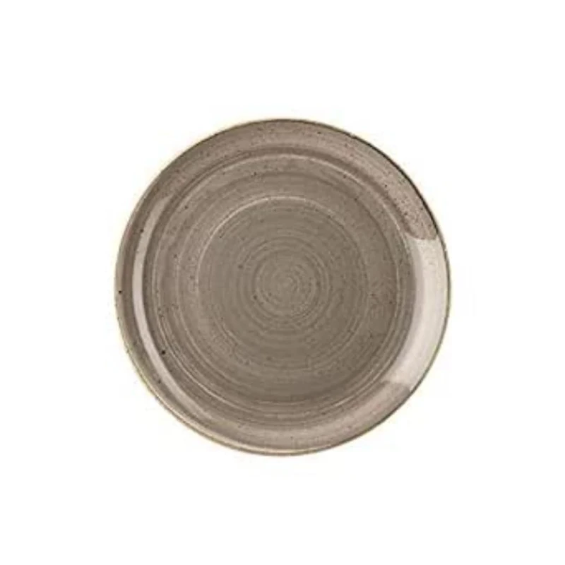 Churchill BH654PG Stonecast Peppercorn Grey Coupe Plate 26cm