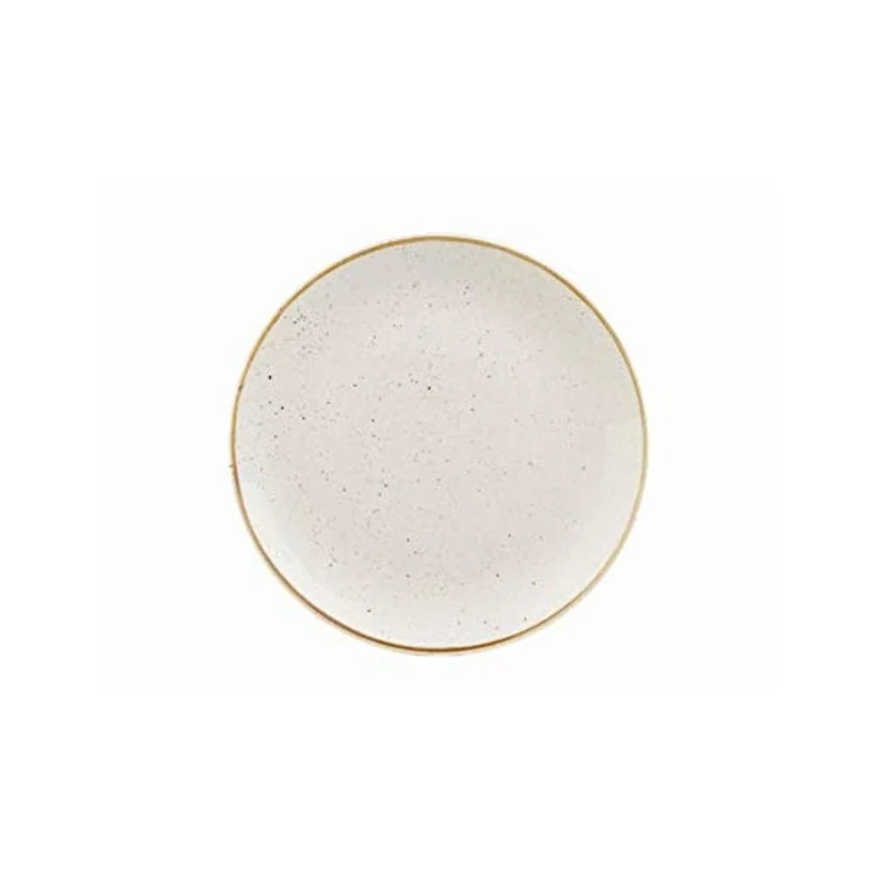 Churchill BH028 Stonecast White Evolve Coupe Plate 6.5 inch