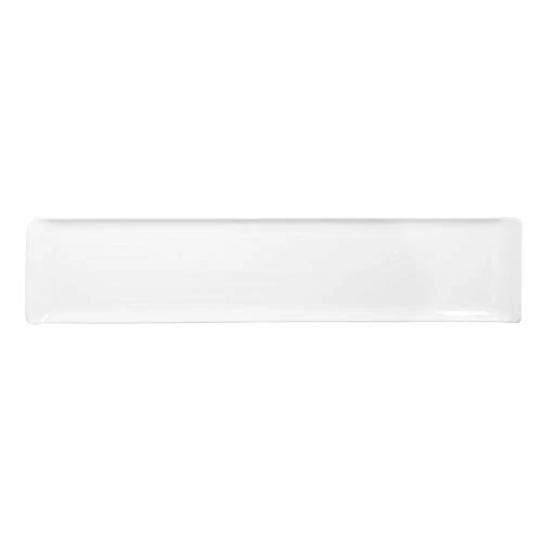 Buffet Trays Rectangular White 10 x 46cm