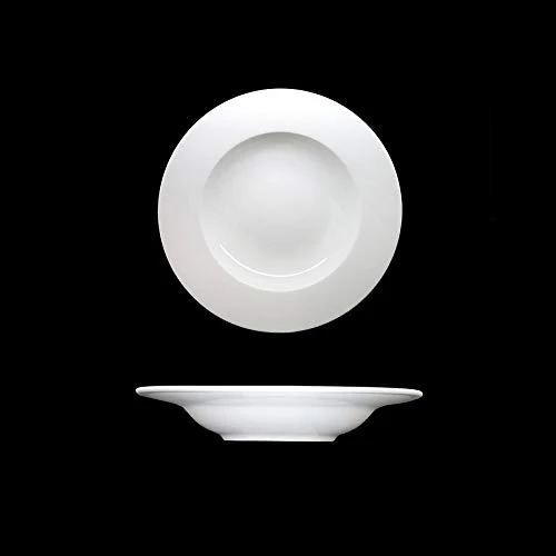 Creme Cezanne Rim Soup Bowl 9 inch 23cm