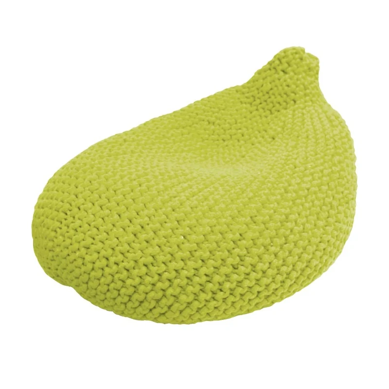 Croci Twist Green Woven Sack Chair For Dogs, Size 40x48 cm - Image 1