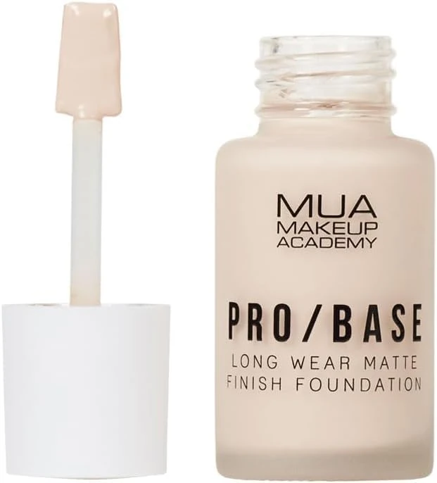 MUA Makeup Academy Pro/Base Full Coverage Long Wear Matte Finish Foundation, Shade #101, 30 ml - Vegan & Cruelty Free