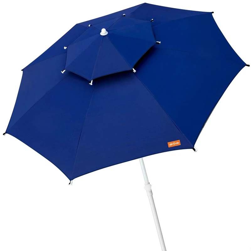 Aktive 53848 Octagonal Umbrella 280 cm Garden, Metal Tube 28-32 mm