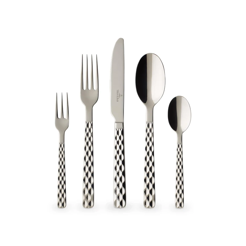 Villeroy & Boch Boston Cutlery for up to 6 Persons, 30-Pieces, Stainless Steel