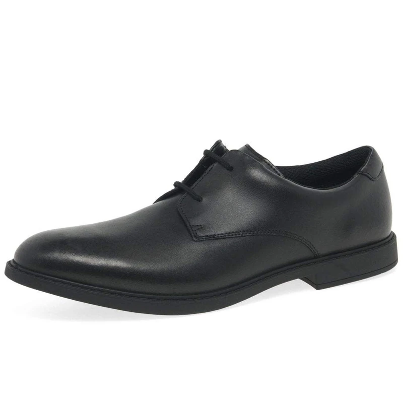 Clarks Scala Loop Y Childrens Black Leather, 6.5