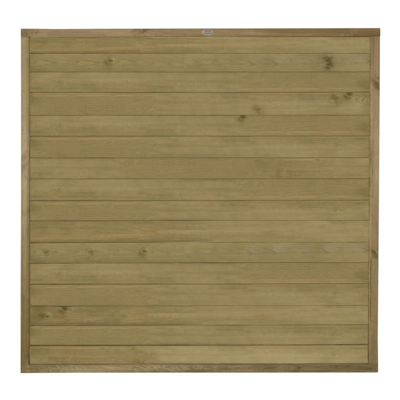 Forest Garden 6ft (1.83m x 1.83m) Pressure Treated Horizontal Tongue and Groove Fence Panel (Pack of 4)