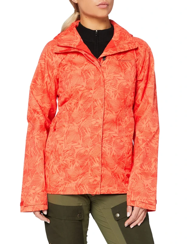 Schöffel Easy L3 AOP Women's Jacket, Fiery Red, FR: 2XL (Manufacturer's Size: 24)