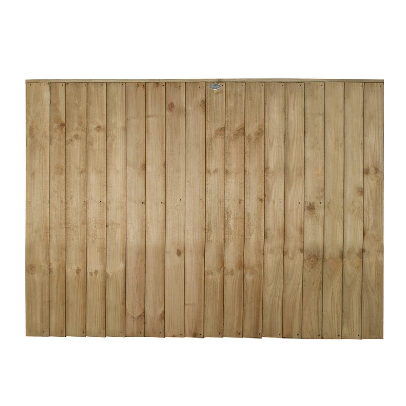 Forest Garden Forest Fence Panel, Pressure Treated, 4 ft (Pack of 3)