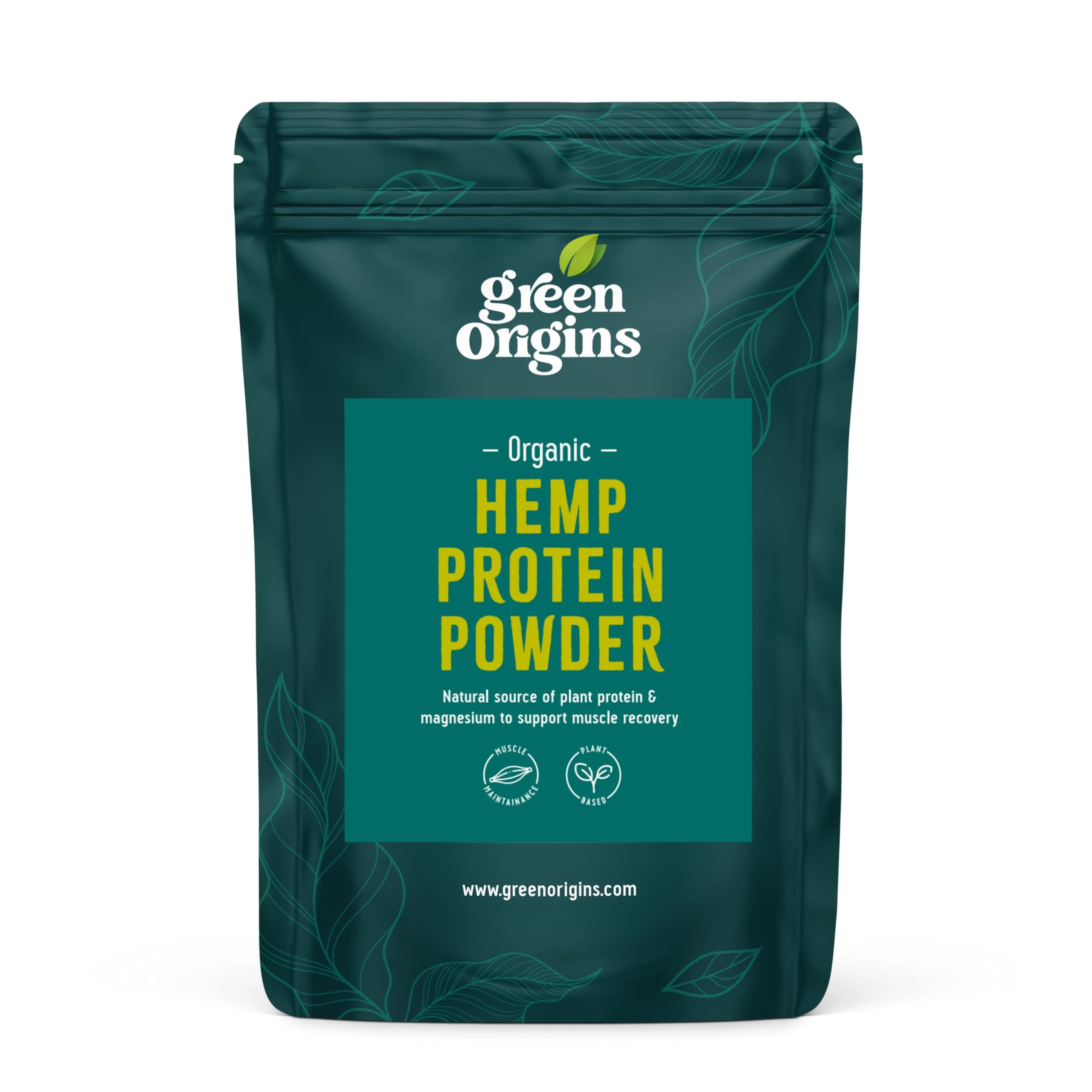 Green Origins Organic Hemp Protein Powder, Raw 250g