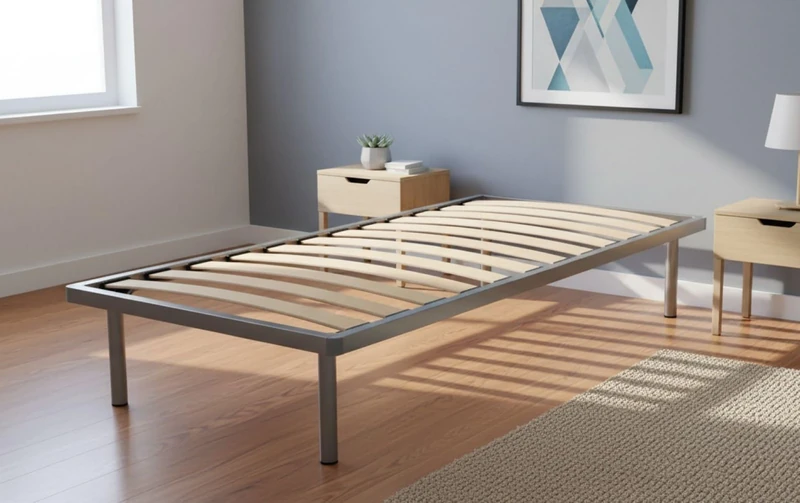 Talamo Italia - Talamo Italia Orthopedic bed base with 14 slats, suitable for single bed, Made in Italy, Birch plywood bed base, cm 90x200h34