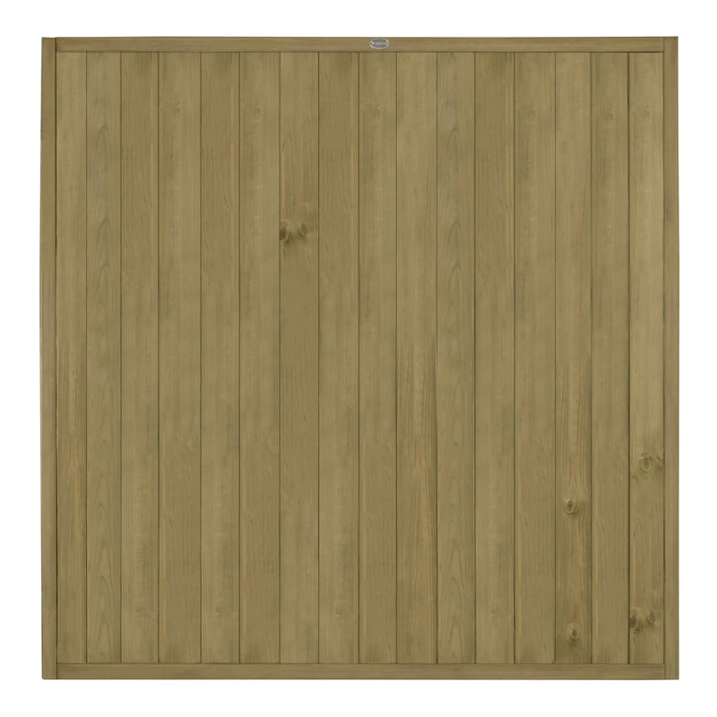 Forest Garden Forest Fence Panel, Pressure Treated, 6 ft (Pack of 4)