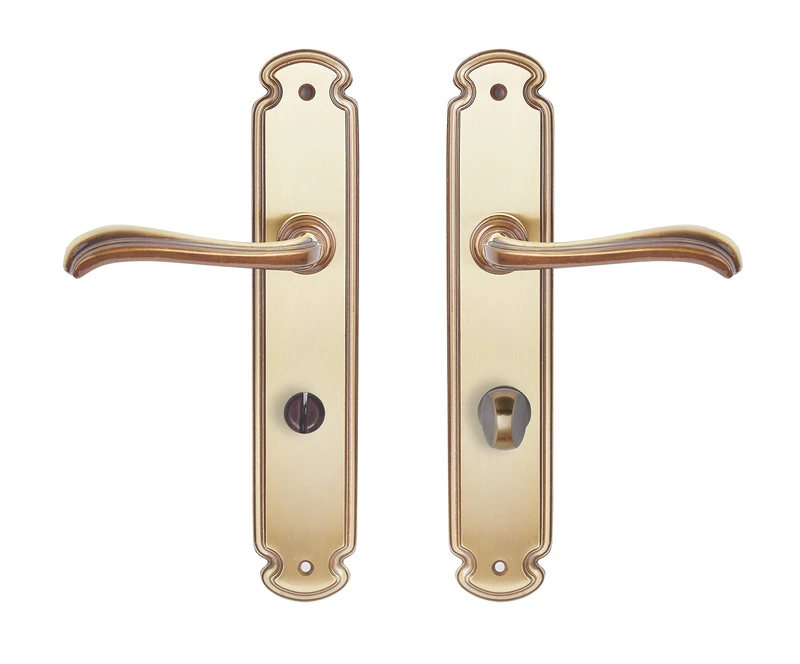 Fabricación Española A002JMC47DC Model 7514 Crank Set, Antique Brass