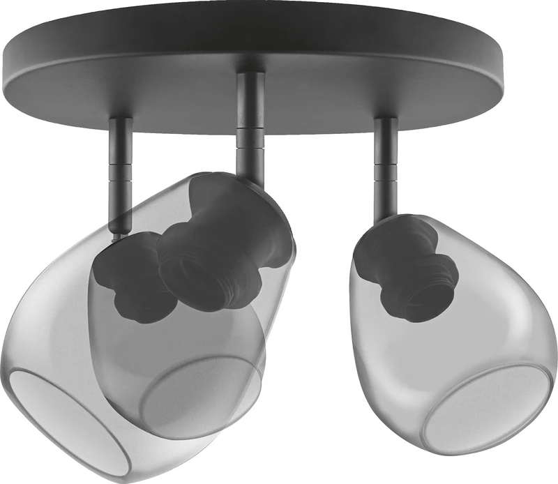 Ledvance Glass Spot 3 Smoke Grey - Image 1