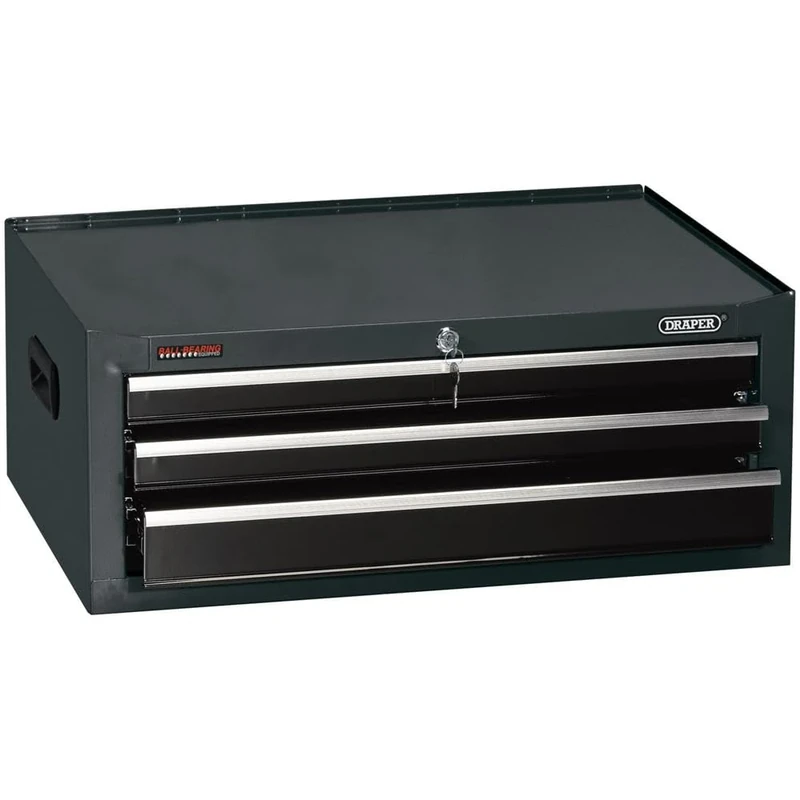 Draper 35740 26" Intermediate Tool Chest (3 Drawer), Black