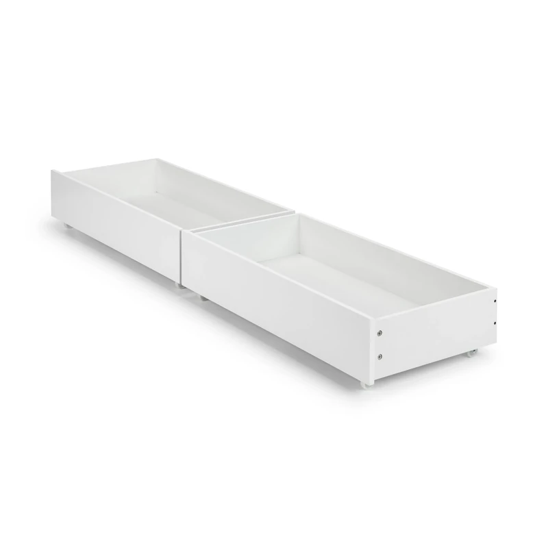 Julian Bowen Manhattan Underbed Drawers - White High Gloss