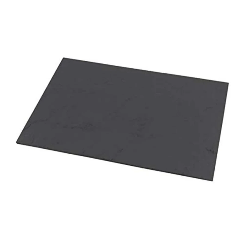 Genware DE790 Slate Platter Straight Edge, 30cm x 20cm