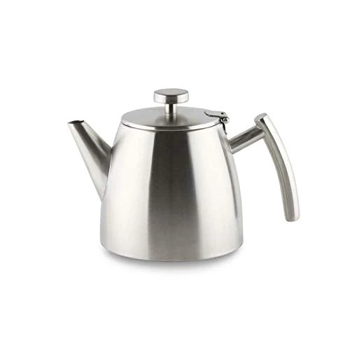 Cafe Stal DH570 0.6L Double Wall Tea Pot Satin