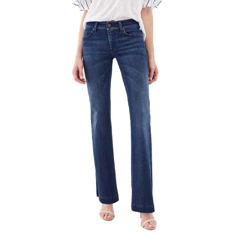 Salsa Wonder Push up Flare Jeans in Dark Denim