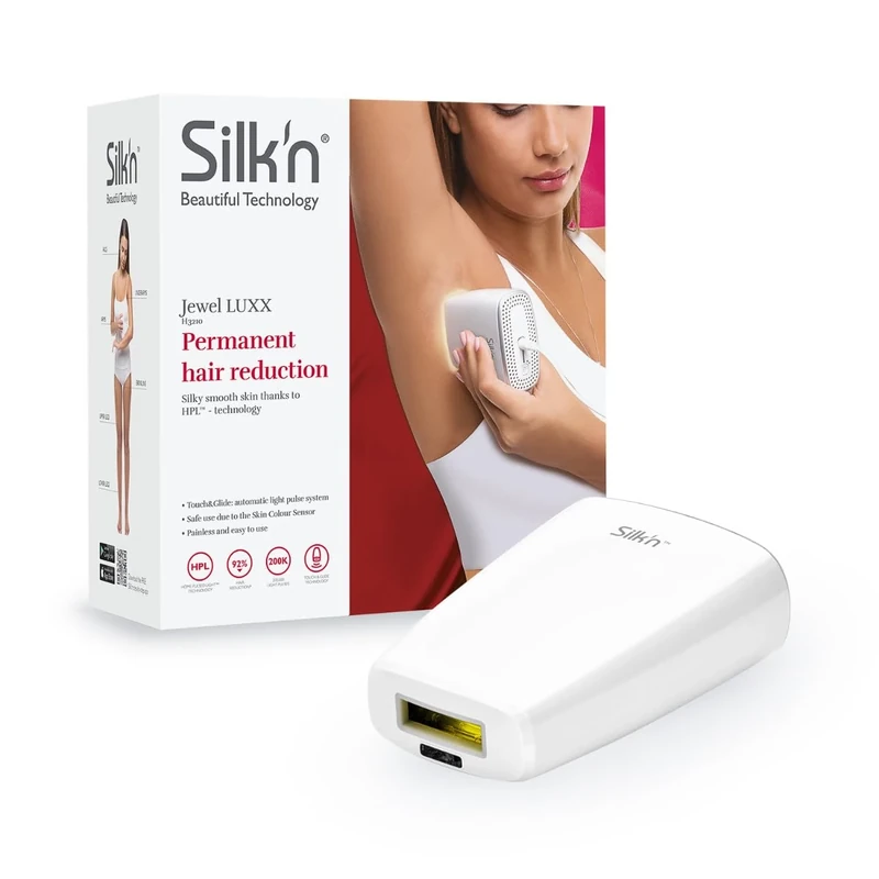 Silk'n Jewel LUXX - Permanent Hair Removal - for Every Skin Type - with 200.000 Light Impulses - HPL™ Technology