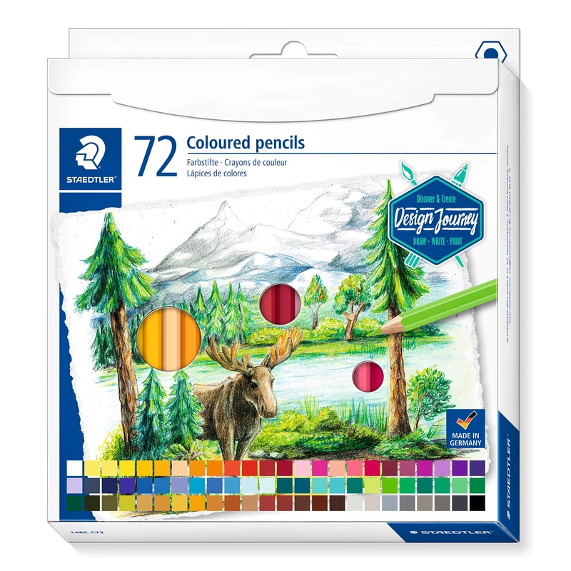STAEDTLER Design Journey 146C Coloured Pencils - 72 Colors
