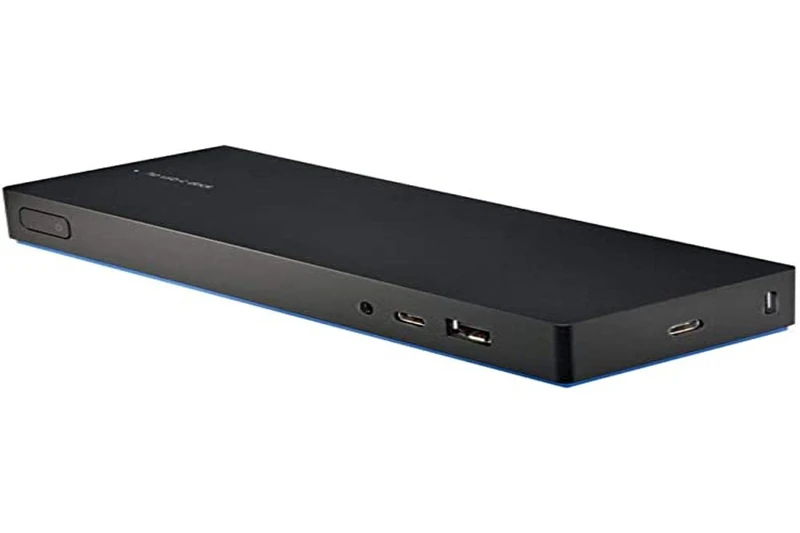HP 3FF69AA USB-C Docking Station - Black (Renewed)
