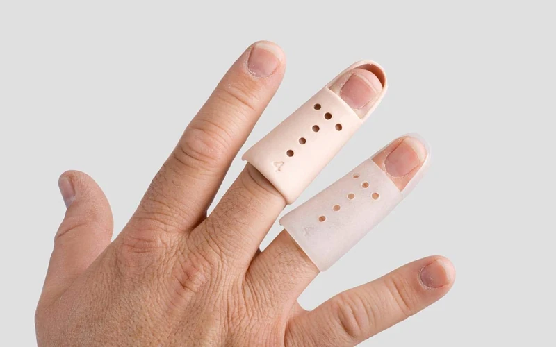 inocare 385-5-17 Stackable Finger Splints Skin 7/5 Pieces Beige