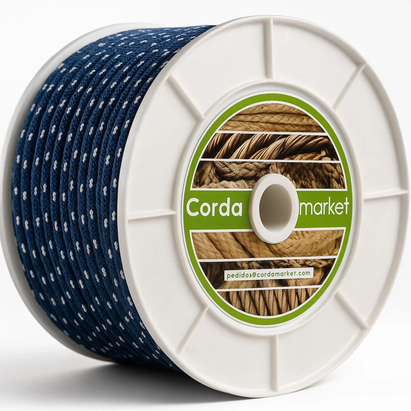 Cordamarket Skota Rope, Unisex Adult, unisex-adult, CDMKSAB060200, blue/white, 200