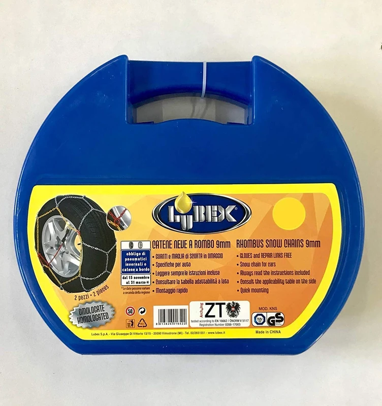 LUBEX 16170 Group 1 Approved 9 mm Snow Chains